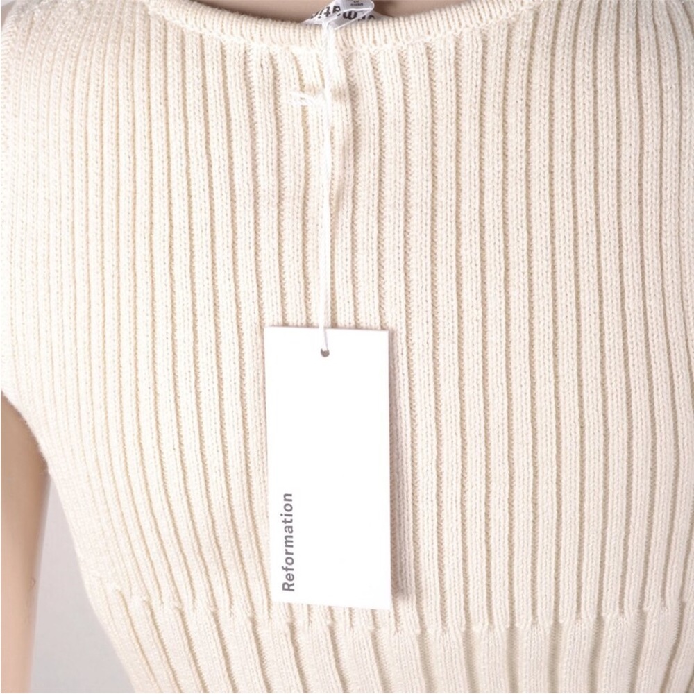 Reformation Kate Cotton Knit Set - Picture 8 of 9